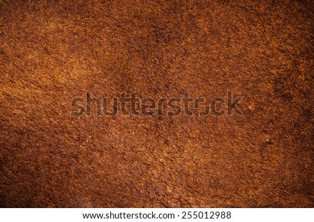 Dark Brown Suede Leather for Concept and Idea Style of Fine Leather Crafting, Handcrafts, Handmade Leather handcrafted / Background Textured and Wallpaper.