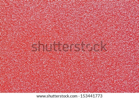 Surface Coated Red Red paper texture or background.