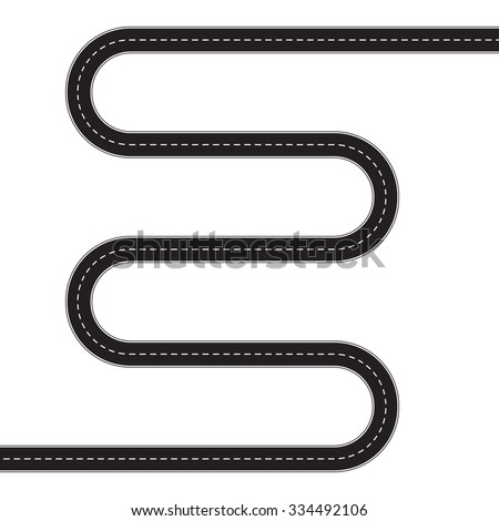Similar – Image, Stock Photo Road marking zigzag stripes with shadow of a lantern in background