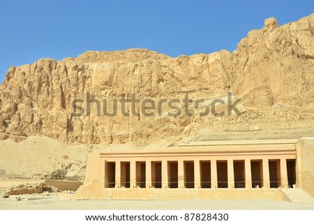Temple of queen Hatshepsut, Egypt