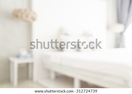 Abstract blur bedroom background