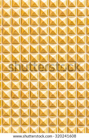 Yellow marble tile wall textures for background - filter effect