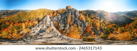 Similar – Foto Bild Klippen zwischen Wolken