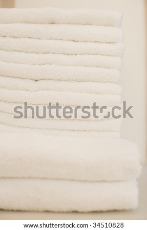 Soft-touched bath and face towels