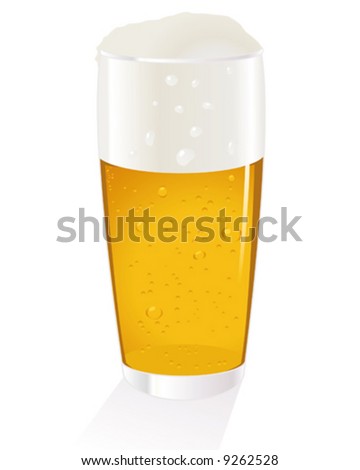 Cold Beer Glass