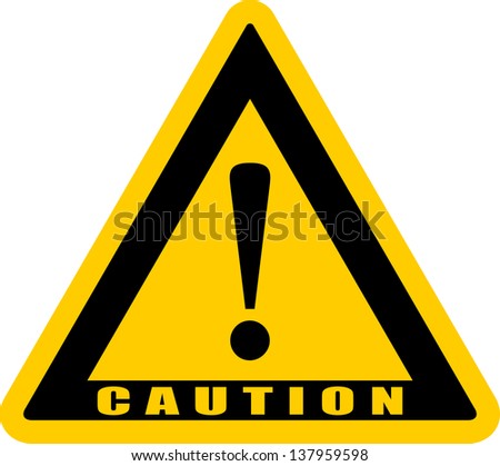 Caution, Sign Symbols Stock Vector 137959598 : Shutterstock