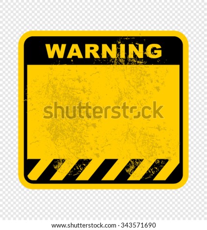 warning, sign