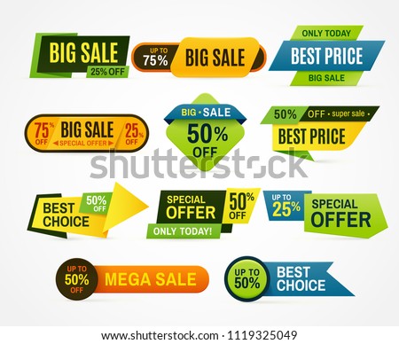 Similar – Image, Stock Photo blue price tag with sale sign on the pink background, blue mockup