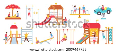 Similar – Image, Stock Photo climbing carousel Joy