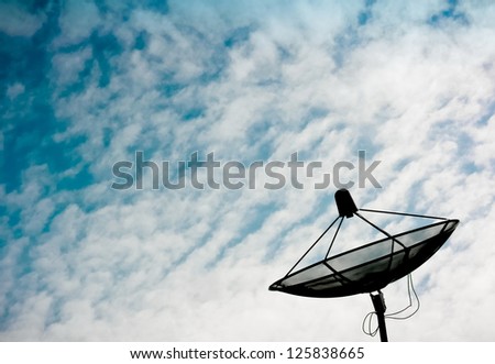 telecoms on the beautiful clouds