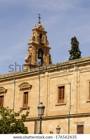 Architecture of the Old City of Salamanca. UNESCO World Heritage. Spain