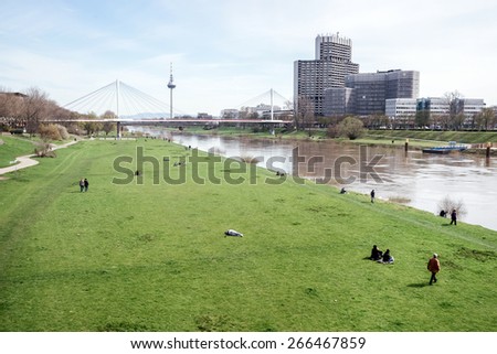 Similar – Image, Stock Photo Telecommunication tower Mannheim