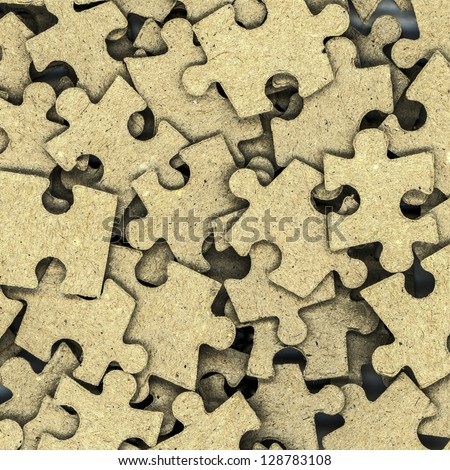puzzle reverse side as background, can be used in design