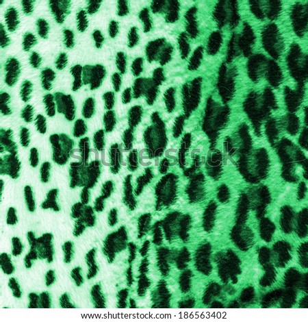green faux fur texture