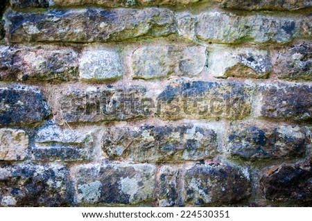 Background Texture Of English Rustic Stone Wall