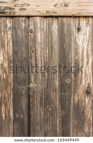 Wooden bars and boards together, pattern.
