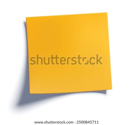 Sticky note reminder. Post it paper. vector illustration