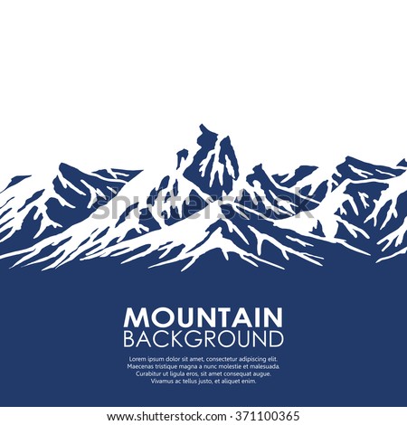 Mountain Range Vector At Vectorified Com Collection Of Mountain