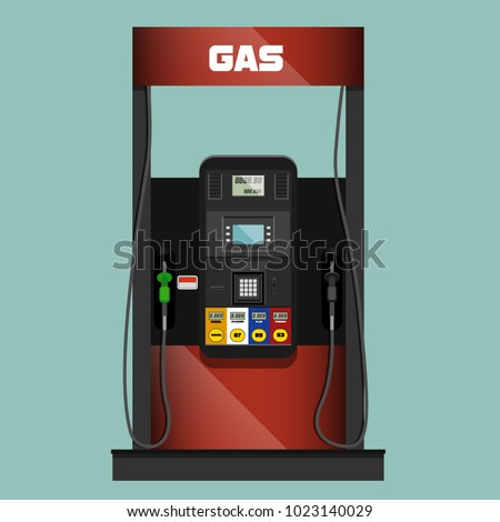 Gas pump illustration