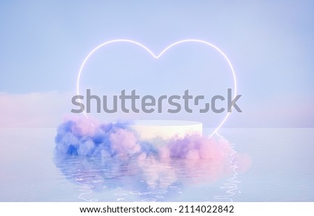 Image, Stock Photo Lovely seascape of Pink Beach in Ecuador