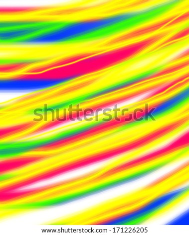 magic rainbow lines abstract background