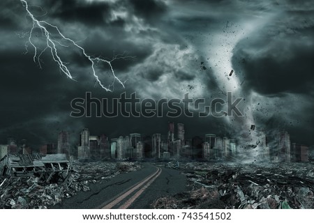 Natural Disasters Illustration Natural Disasters Illustration