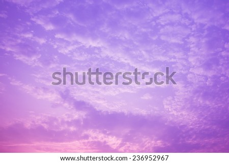 Purple sky background