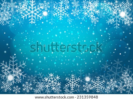 Blue Christmas Background. Vector Eps10. - 231359848 : Shutterstock