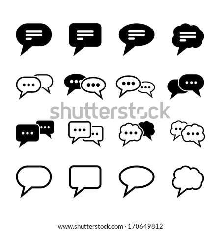 Speech Bubble Icon