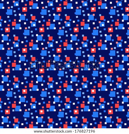 Patriotic geometric pattern