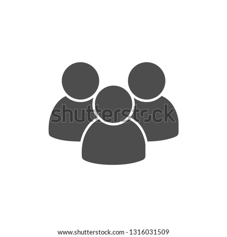 People talking icon. One of set web icons - Vector