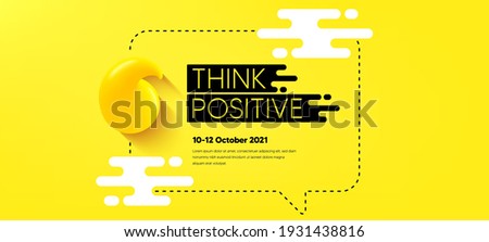 Quote frame template. Chat speech bubble. Think and Speak cloud. Yellow 3d quote icon. Quotation dialogue speech bubble. Conversation talk message balloon. Chat message frame banner. Vector background