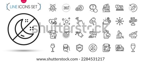 Pack of Quiz test, Question button and Software bug line icons. Include Insomnia, Working process, Capsule pill pictogram icons. Mortgage, Delivery truck, Refresh bitcoin signs. Vector