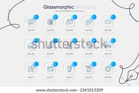 Set of Basketball, Ethics and Report line icons for web app. Cloud network, Consulting, Sleep icons. Cloudy weather, Calendar, Work home signs. Ranking star, Full rotation, Restaurant food. Vector