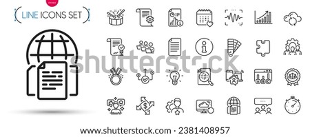 Pack of Palette, Recovery cloud and Timer line icons. Include Idea, Justice scales, Approved agreement pictogram icons. Correct way, Honor, Cloud sync signs. Technical documentation. Vector
