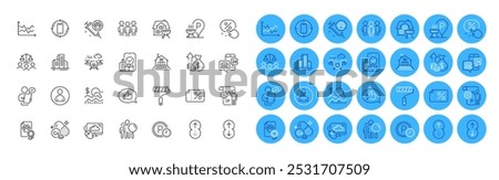 Grill place, Home grill and Smartphone target line icons pack. Discount button, Settings blueprint, Food app web icon. Feedback, Cloud computing, Buildings pictogram. Dog vaccination. Vector