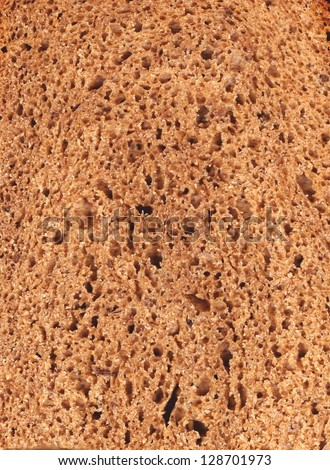 Dark bread texture background