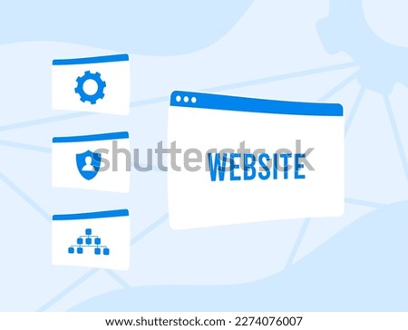 Website plugin designed to enhance ecommerce CMS. Web developer extensions and SEO website plugins, aimed at security and boosting digital marketing efforts. Flat design with plug and socket icons