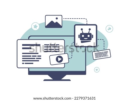 AI website builder, Content creation for SEO articles, blogs, and online stores. AI Generate text, visual elements such as pictures and videos for efficient social media and ai content marketing