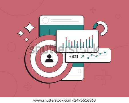 Social media engagement - increased followers, boosted discussions and reposts. Track like stats, comments, analyze shares, user interactions, social growth, content reach and audience engagement