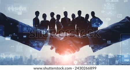 Similar – Image, Stock Photo Supporting association