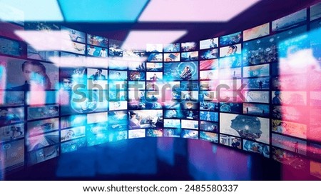 Similar – Image, Stock Photo Data Museum archive