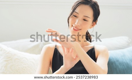 Similar – Image, Stock Photo Fingertip | UT HH19