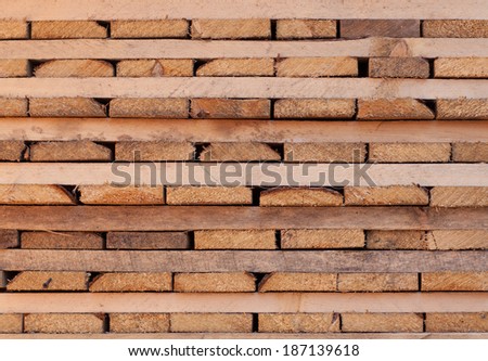 background, boards warehouse stack the wooden. Texture