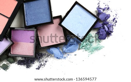 Similar – Image, Stock Photo Many eyes with shadows on gray background