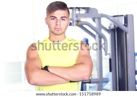 Guy in gym