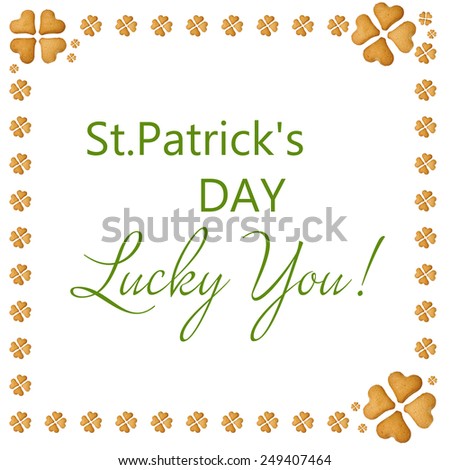 Happy St.Patrick\'s Day, greeting card