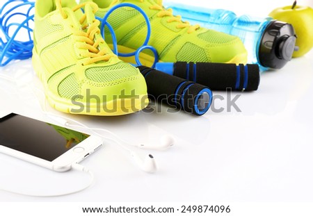 Different tools for sport close up