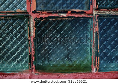 Old squared window background