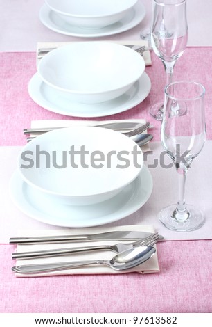 elegant holiday table setting